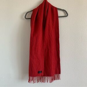 SOLD Coach Vintage Red Scarf